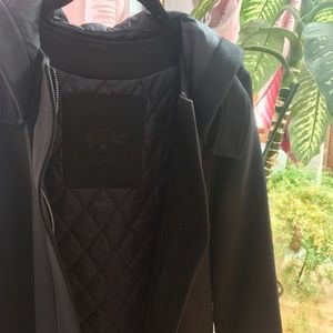 Black Lacoste Winter Jacket